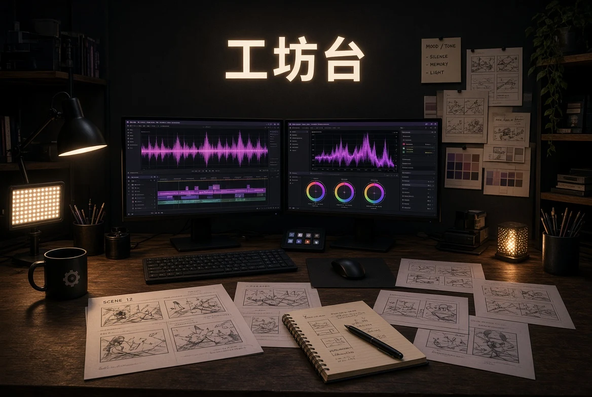 工坊台影像制作方法视觉